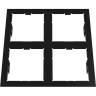Комплект из светильников и рамки LIGHTSTAR Domino D54706070607