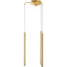 Подвес LIGHTSTAR TUBO L3T747243 LED 15W 960LM 25G золото 4000K